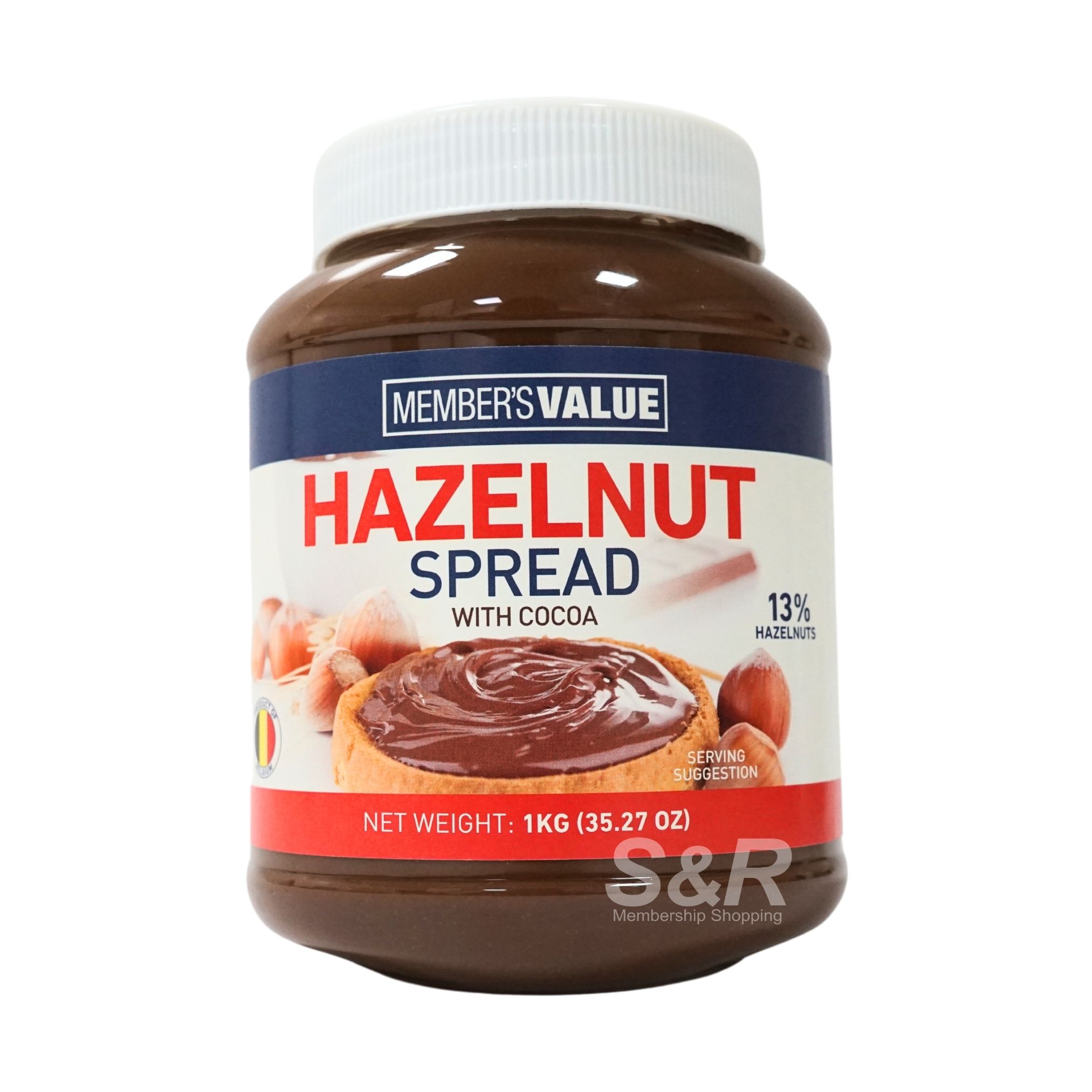Member's Value Hazelnut Spread with Cocoa 1kg Member's Value Hazelnut Spread with Cocoa 1kg